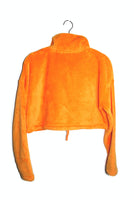 Orange Soft Fleece Sweater