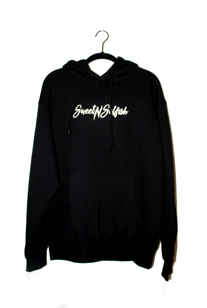 SweetNSelfish Hoodie- Black