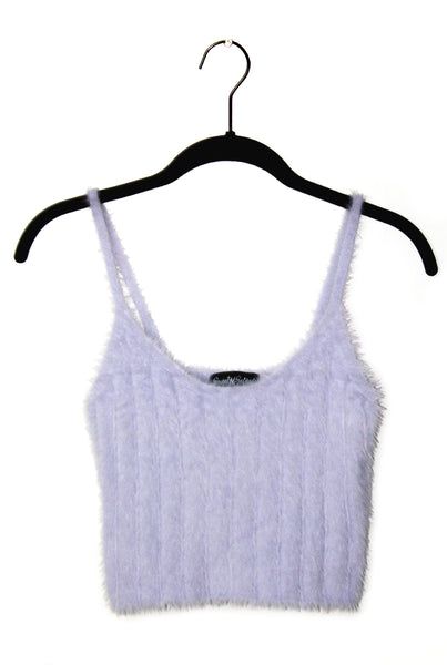 Fuzzy Knit Top