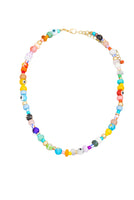 See No Evil Rainbow Beaded Necklace