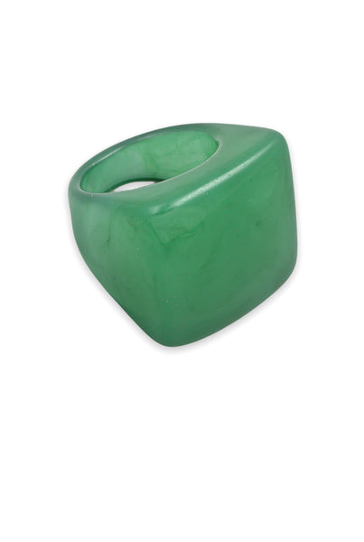Smokey Green Ring