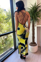 Look But Don't Touch Tie Dye Maxi Dress
